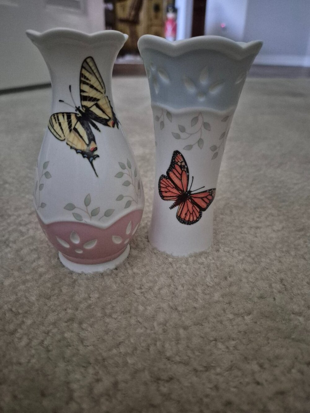 Lenox butterfly meadows set of 2 vases